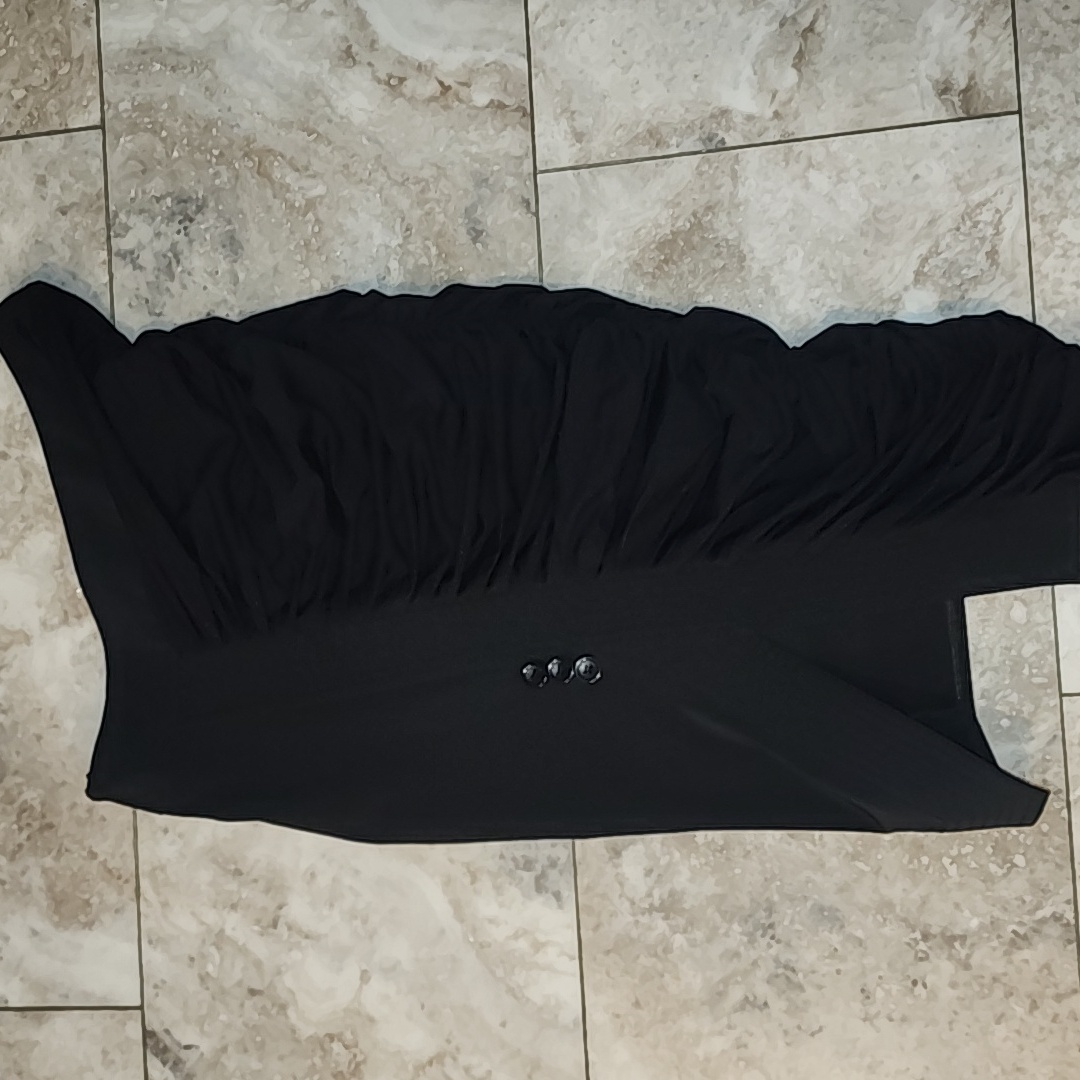 Alkis Exclusive Euc European Bran Ruched Asymetric Detailed Pencil Skirt Size Sm — image 6 of 8